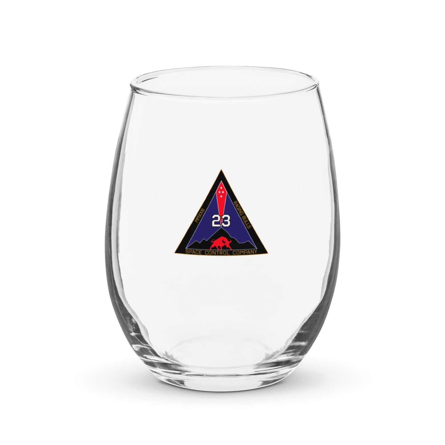 23rd Space Stemless wine glass