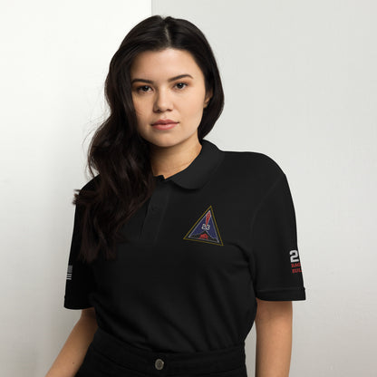 23rd Space Embroidered Pique Polo